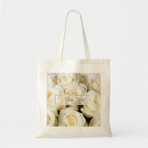 Bolsa Tote Modelo de Elegância Rosa Branca
