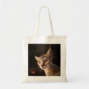 Bolsa Tote Modelo de Manutenção de Foto Personalizada Pet Cat
