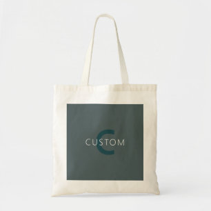 Bolsa Tote Modelo de Monograma Personalizável com Estilo