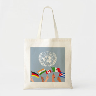 Bolsa Tote modelo de saco de tote da onu (girassol)