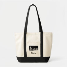 Modelo de Tote Bag de Professor de Música