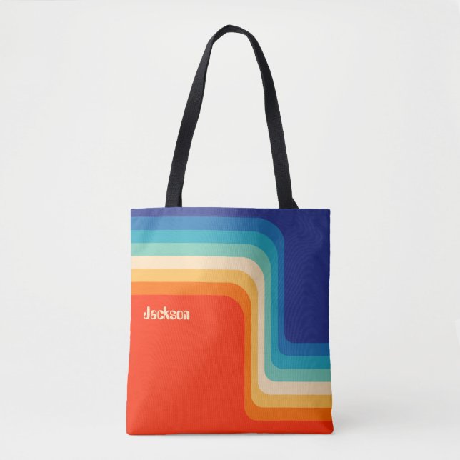 Bolsa Tote Modelo Retroativo Personalizado 70s (Frente)