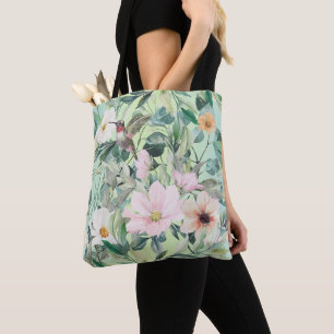 Bolsa Tote Modern Boho Watercolor