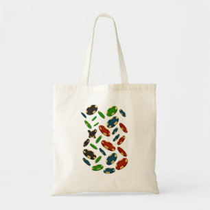 Bolsa Tote "Modern Casino Chips 3D Art Design"