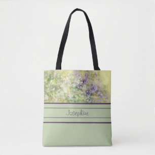 Bolsa Tote Modern Garden Watercolor