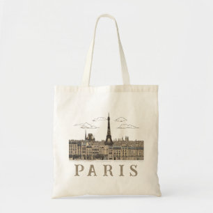 Bolsa Tote Modern Paris, cidade de França