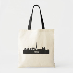 Bolsa Tote Modern Paris, cidade de França Skyline Estilizad
