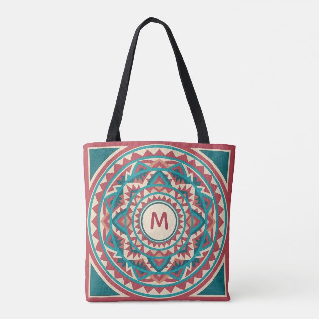 Bolsa Tote Modern Southwest Mandala (Verso)