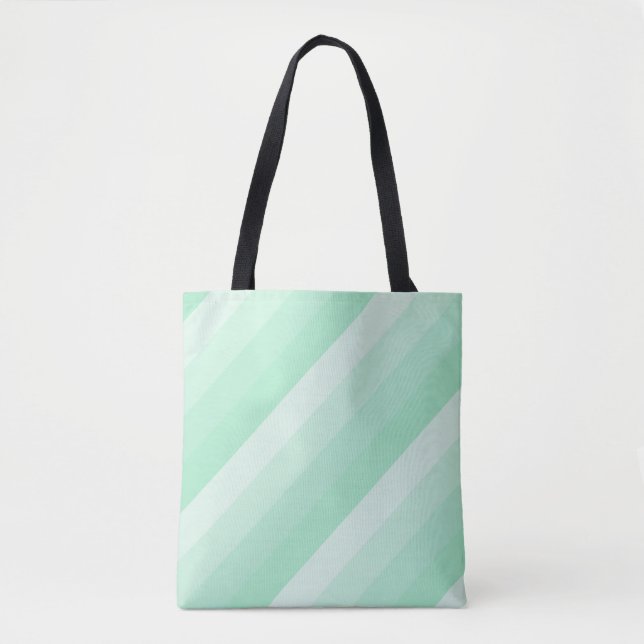 Bolsa Tote Modern Trendy Mint Green - Modelo Design (Frente)