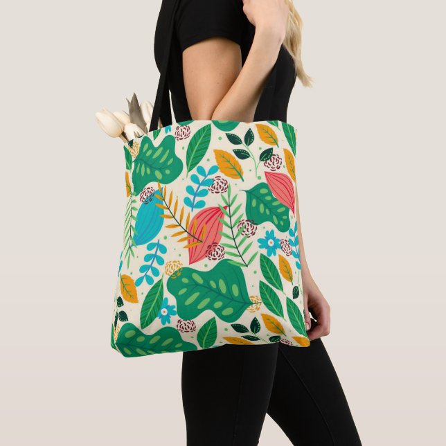 Bolsa Tote Moderna Elegante e Tendência Decorativa (Close Up)