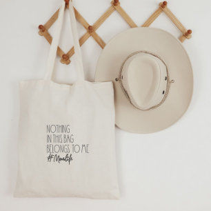 Bolsa Tote Moderna Momlife Cita Bag Engraçada de Motherhood