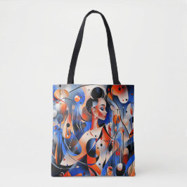 Bolsa Tote Moderna Original Única Fashion Cool Fantasia Mulhe