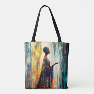 Bolsa Tote Moderna Original Única Tendência Fantasia Feminina