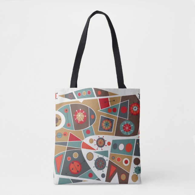 Bolsa Tote Moderno de Meados do Século Nº 18 (Frente)
