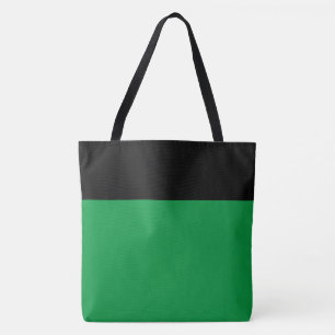 Bolsa Tote Moderno Estiloso Ousado Verde Kelly Bloco de Cor P