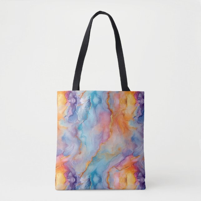 Bolsa Tote Moderno Inkwave (Frente)