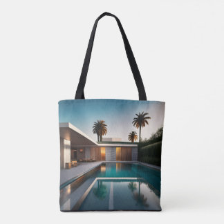 Bolsa Tote Moderno Meio século da Califórnia do Sul