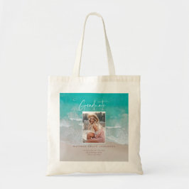 Bolsa Tote Moderno roteiro de fotografia para a praia do ocea