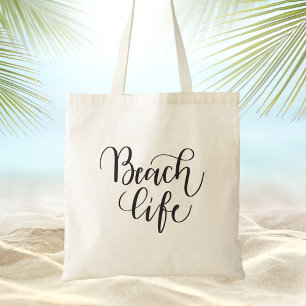 Bolsa Tote Moderno Verão Preto e Branco Moderno
