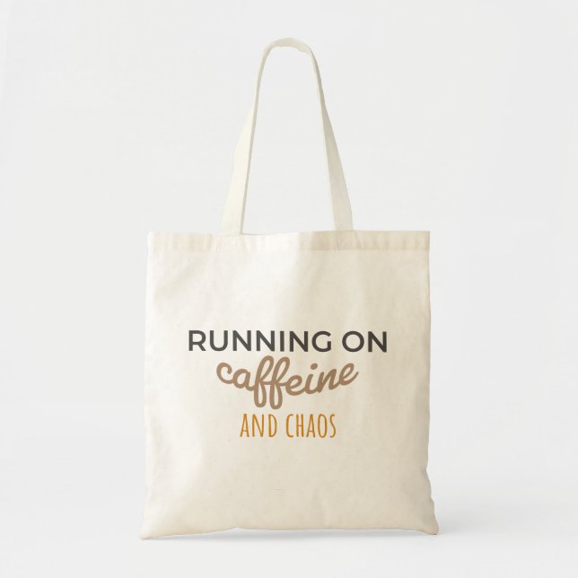 Bolsa Tote Modo Cafeine e Chaos (Frente)