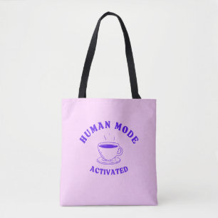 Bolsa Tote Modo Humano Ativado (Obrigado Café)