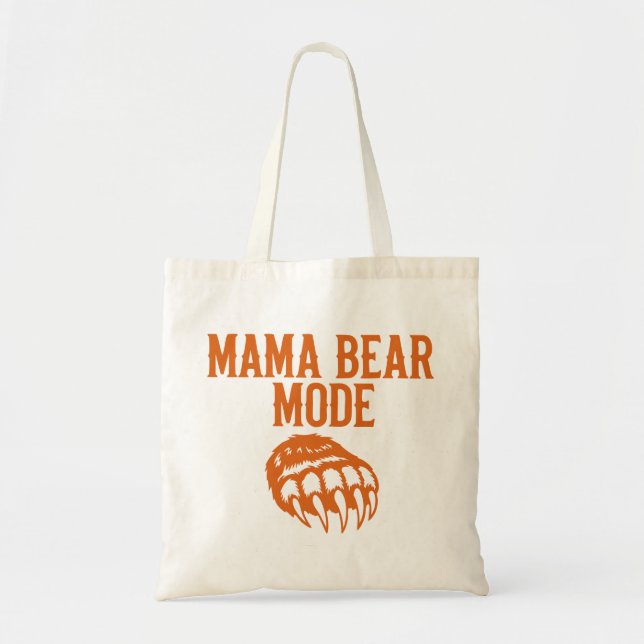 BOLSA TOTE MODO MAMÃE URSO (Frente)