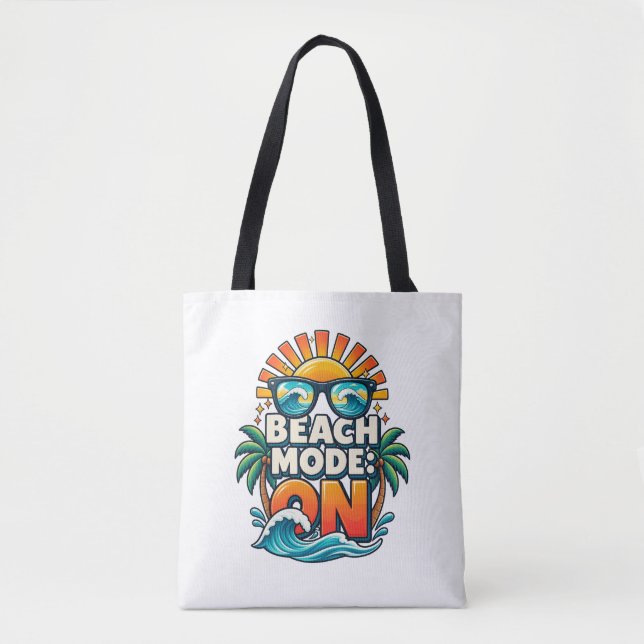 Bolsa Tote Modo Praia: Pronto (Frente)