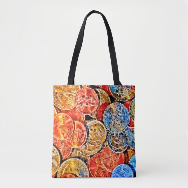 Bolsa Tote Moeda Cobrada (Frente)