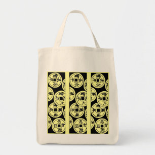 Bolsa Tote Moedas japonesas