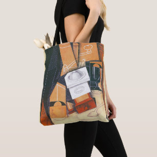 Bolsa Tote Moedor de Café de Juan Gris, Arte Cubista Vintage