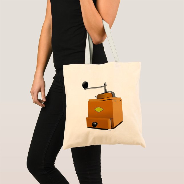 Bolsa Tote Moinho de Café Antigo (Criador carregado)