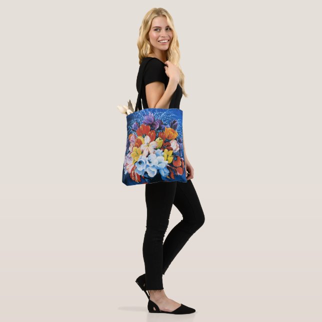 Bolsa Tote Moise Kisling, Buquê de Tulipas, (No(a) Modelo)