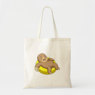 Bolsa Tote Mole Nadando com Lifebuoy