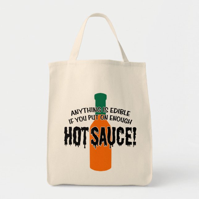 Bolsa Tote Molho Picante Suficiente (Frente)