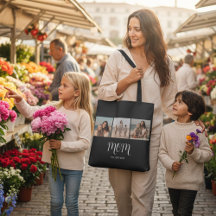 Mom Established Graceful Script Black 3 Photo