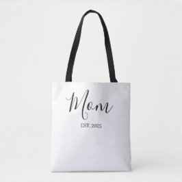 Bolsa Tote Mom Established New Mom Minimalist Gift