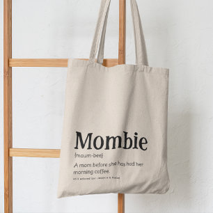 Bolsa Tote MOMBIE - Engraçado Definição de Mãe