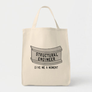 Bolsa Tote Momento do feixe de Engenheiros estrutural