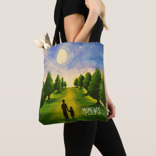 Bolsa Tote Momentos maravilhosos caminham na floresta