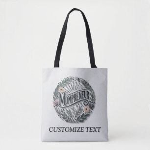 Bolsa Tote Mompreneur Themed