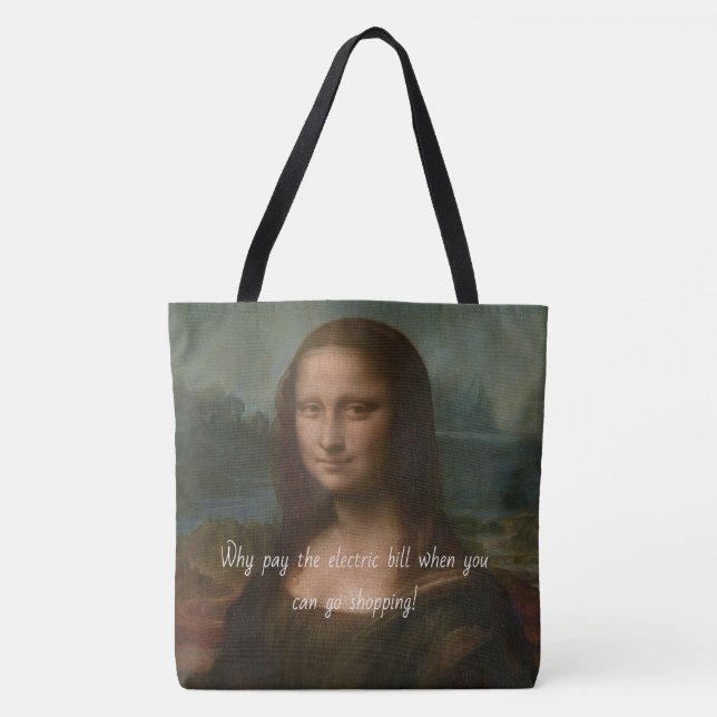 Bolsa Tote mona lisa (Frente)