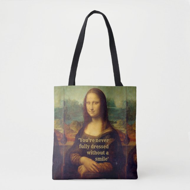 Bolsa Tote Mona Lisa (Frente)