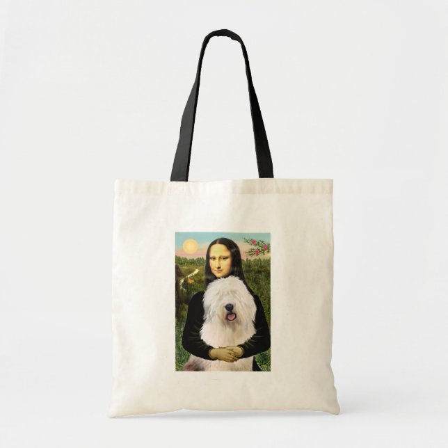 Bolsa Tote Mona Lisa - Antigo Inglês 3 (Frente)