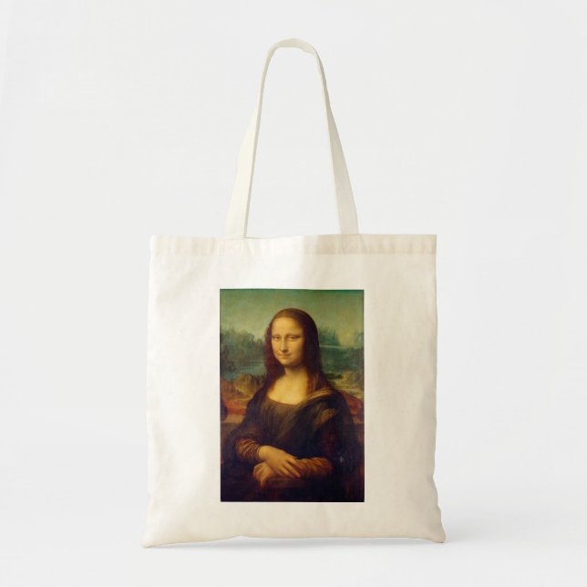 Bolsa Tote Mona Lisa do Da Vinci (Frente)