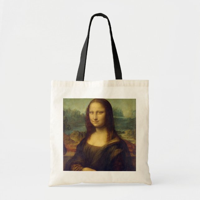 Bolsa Tote Mona Lisa, Leonardo da Vinci (Frente)