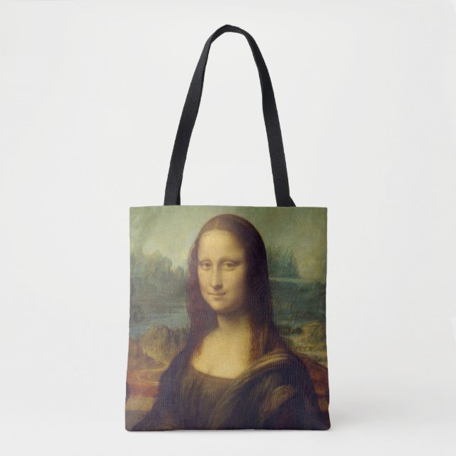 Bolsa Tote Mona Lisa, Leonardo da Vinci (Frente)