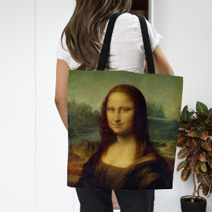 Bolsa Tote Mona Lisa   Leonardo da Vinci