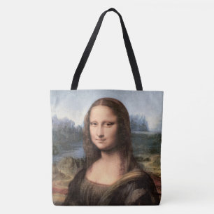 Bolsa Tote Mona Lisa Portrait / Pintura