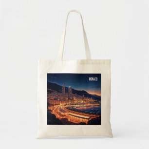 Bolsa Tote Mônaco Monte Carlo à noite