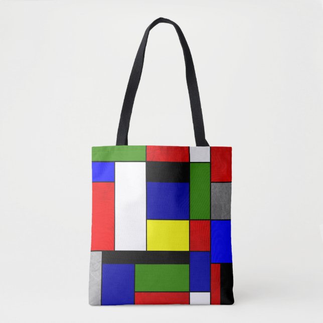 Bolsa Tote Mondrian #4 (Frente)